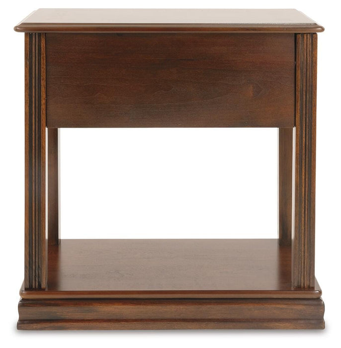 Breegin Chairside End Table - Valley Furniture (Rohnert Park, CA)