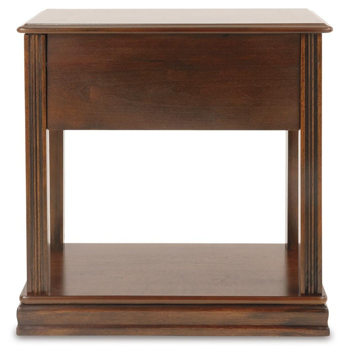 Breegin Chairside End Table - Valley Furniture (Rohnert Park, CA)