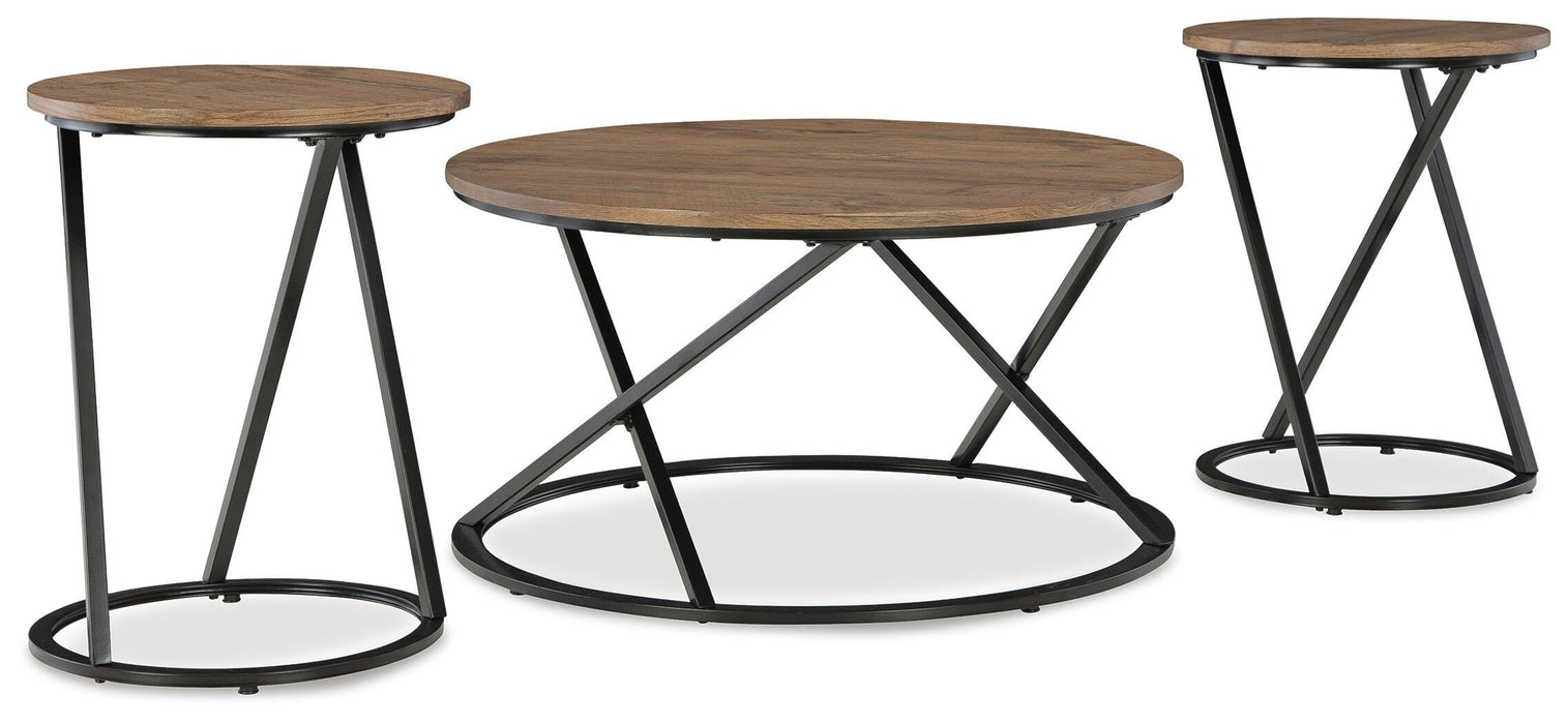 Cassbryn Table (Set of 3) - Valley Furniture (Rohnert Park, CA)