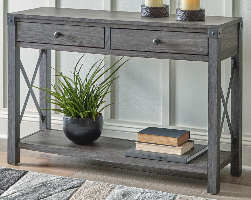 Freedan Sofa/Console Table - Valley Furniture (Rohnert Park, CA)