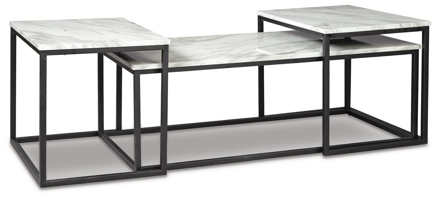 Donnesta Table (Set of 3) - Valley Furniture (Rohnert Park, CA)