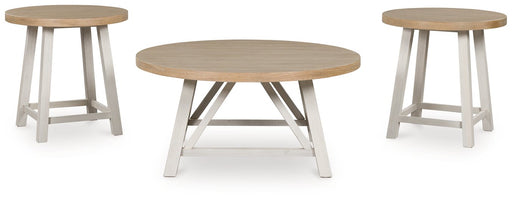 Fawndell Table (Set of 3) - Valley Furniture (Rohnert Park, CA)