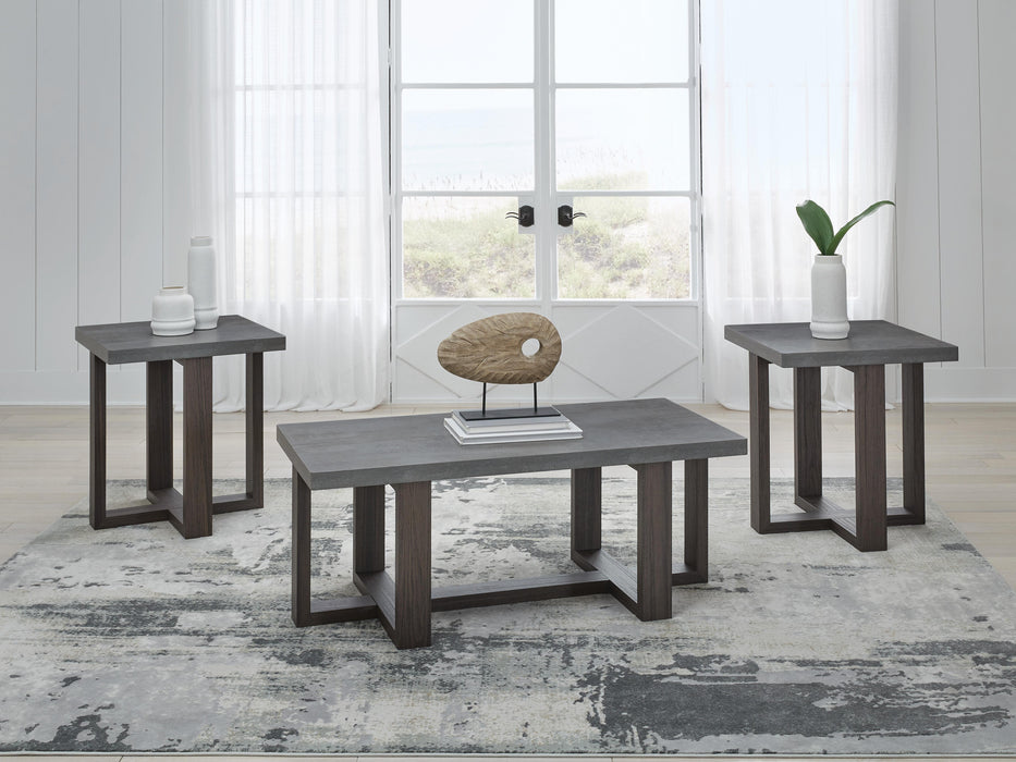 Dynnford Table (Set of 3) - Valley Furniture (Rohnert Park, CA)