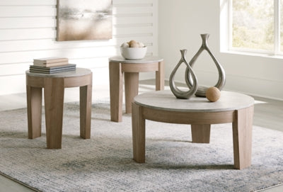 Guystone Table (Set of 3) - Valley Furniture (Rohnert Park, CA)