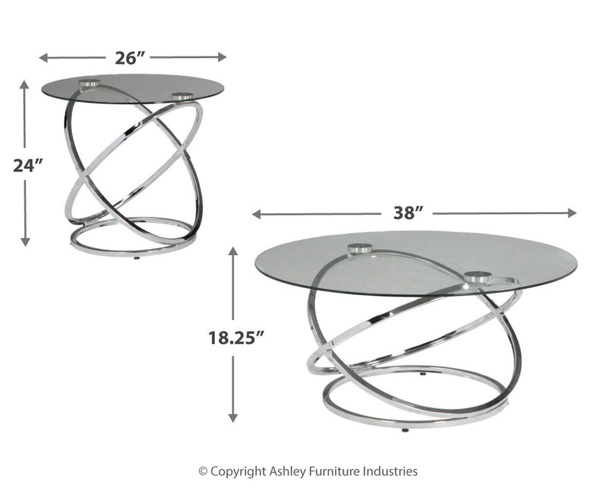 Hollynyx Table (Set of 3) - Valley Furniture (Rohnert Park, CA)