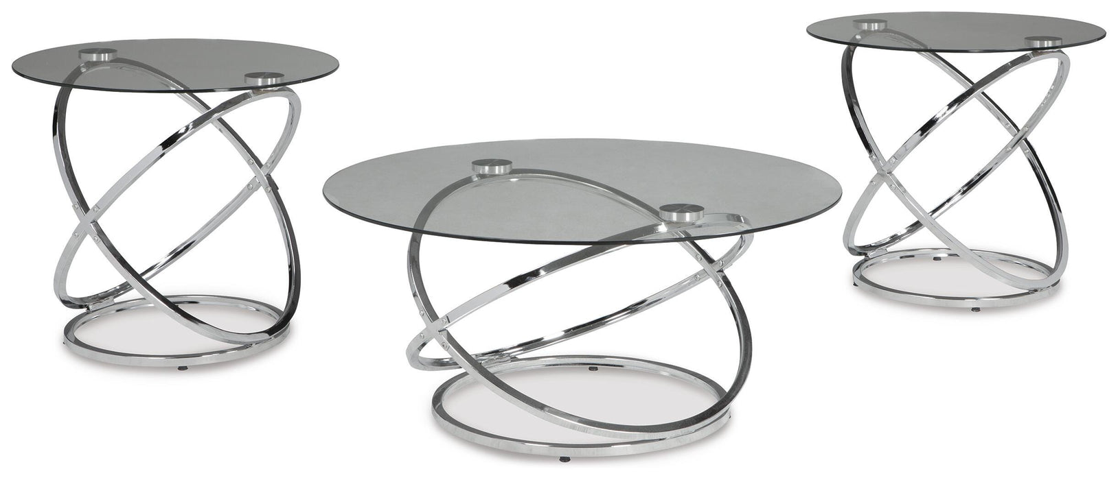 Hollynyx Table (Set of 3) - Valley Furniture (Rohnert Park, CA)