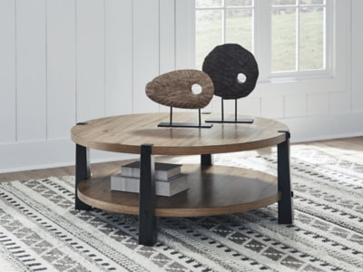 Ridgester Coffee Table - Valley Furniture (Rohnert Park, CA)