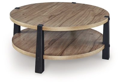 Ridgester Coffee Table - Valley Furniture (Rohnert Park, CA)