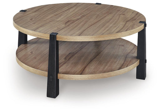 Ridgester Coffee Table - Valley Furniture (Rohnert Park, CA)