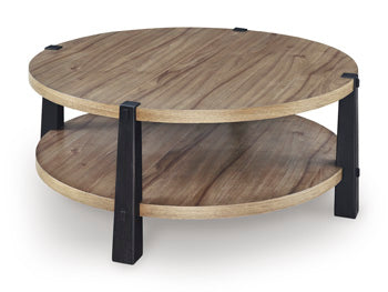 Ridgester Coffee Table - Valley Furniture (Rohnert Park, CA)