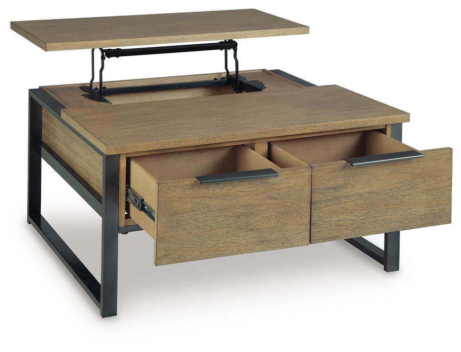 Montia Lift-Top Coffee Table - Valley Furniture (Rohnert Park, CA)