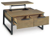 Montia Lift-Top Coffee Table - Valley Furniture (Rohnert Park, CA)