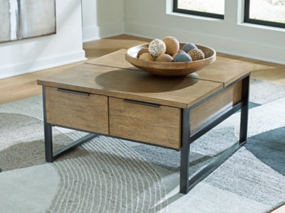 Montia Lift-Top Coffee Table - Valley Furniture (Rohnert Park, CA)