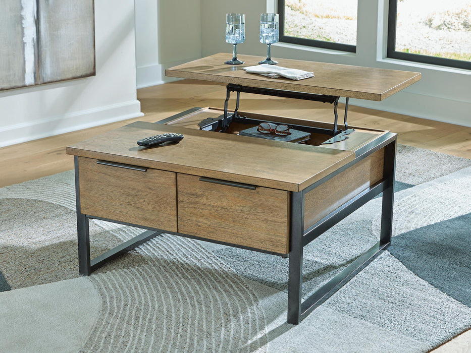 Montia Lift-Top Coffee Table - Valley Furniture (Rohnert Park, CA)
