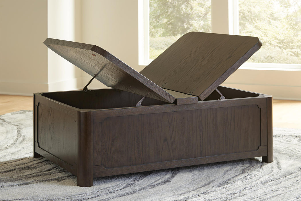 Breckington Coffee Table With Storage - Valley Furniture (Rohnert Park, CA)