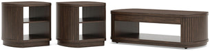 Korestone Occasional Table Set - Valley Furniture (Rohnert Park, CA)