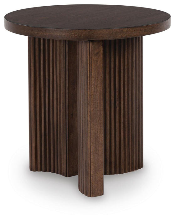 Korestone End Table - Valley Furniture (Rohnert Park, CA)