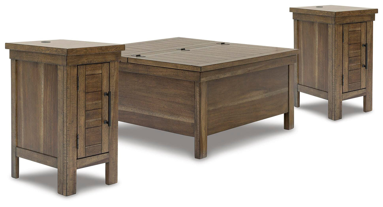 Moriville Occasional Table Set - Valley Furniture (Rohnert Park, CA)