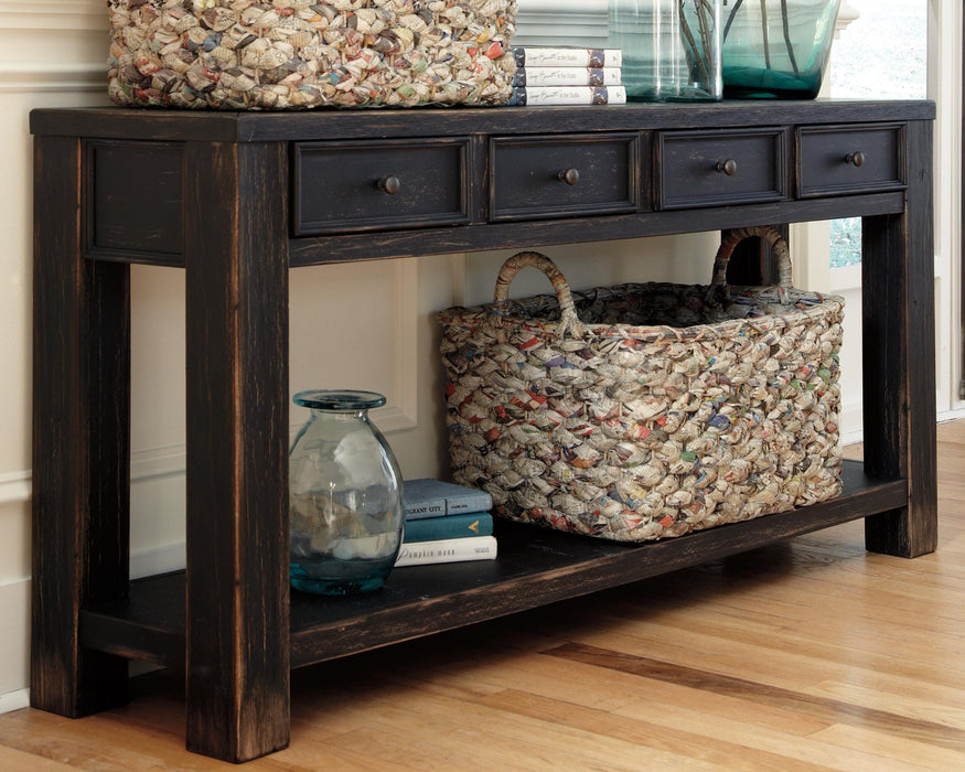 Gavelston Sofa/Console Table - Valley Furniture (Rohnert Park, CA)