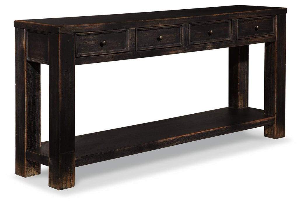 Gavelston Sofa/Console Table - Valley Furniture (Rohnert Park, CA)