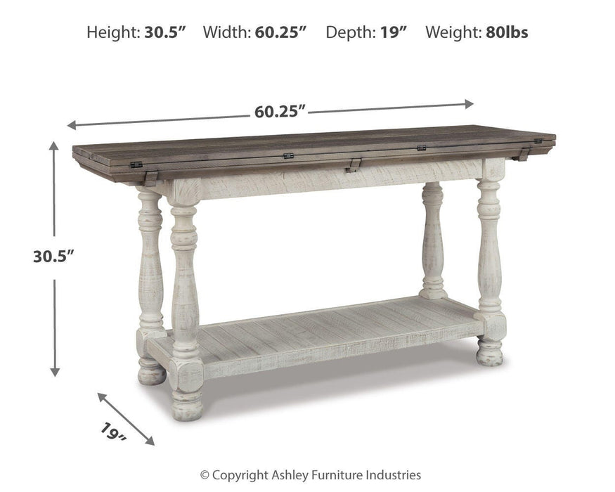 Havalance Sofa/Console Table - Valley Furniture (Rohnert Park, CA)