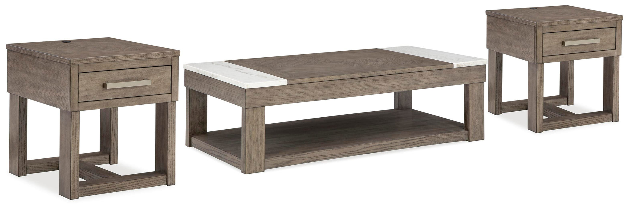 Loyaska Occasional Table Set - Valley Furniture (Rohnert Park, CA)