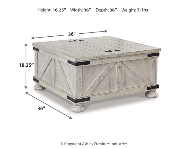 Carynhurst Coffee Table - Valley Furniture (Rohnert Park, CA)
