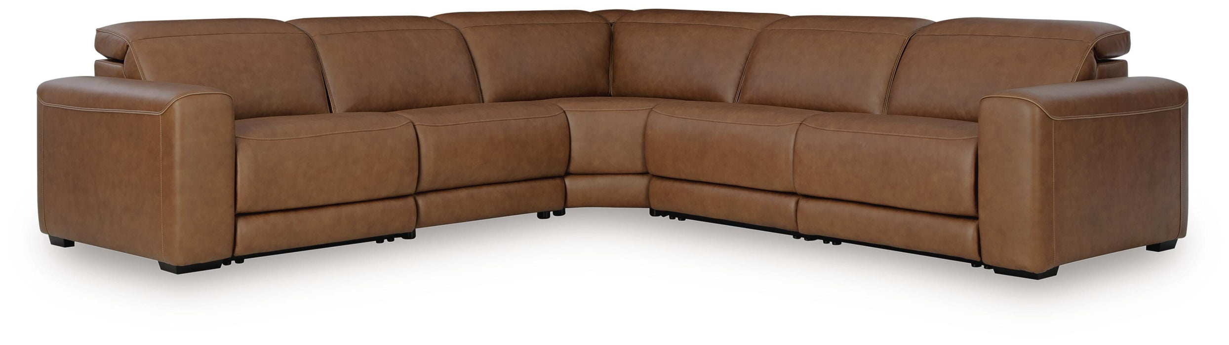 Magic Man 5-Piece Power Reclining Sectional - Valley Furniture (Rohnert Park, CA)