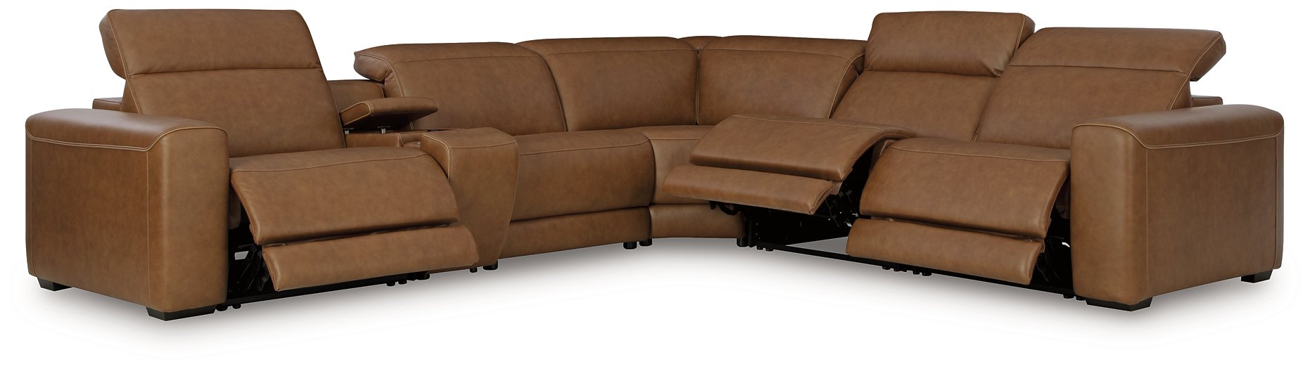 Magic Man 5-Piece Power Reclining Sectional - Valley Furniture (Rohnert Park, CA)