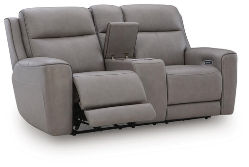 5Z-Comfort Power Reclining Loveseat with Console - Valley Furniture (Rohnert Park, CA)