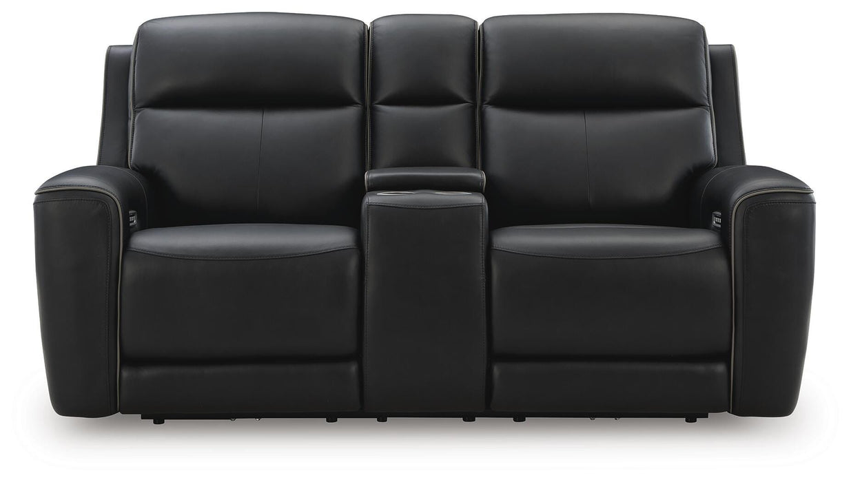 5Z-Comfort Power Reclining Loveseat with Console - Valley Furniture (Rohnert Park, CA)