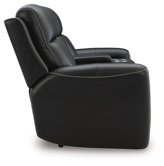 5Z-Comfort Power Reclining Loveseat with Console - Valley Furniture (Rohnert Park, CA)