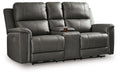 Bleckley Power Reclining Loveseat with Console - Valley Furniture (Rohnert Park, CA)