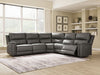 Bleckley Power Reclining Sectional - Valley Furniture (Rohnert Park, CA)