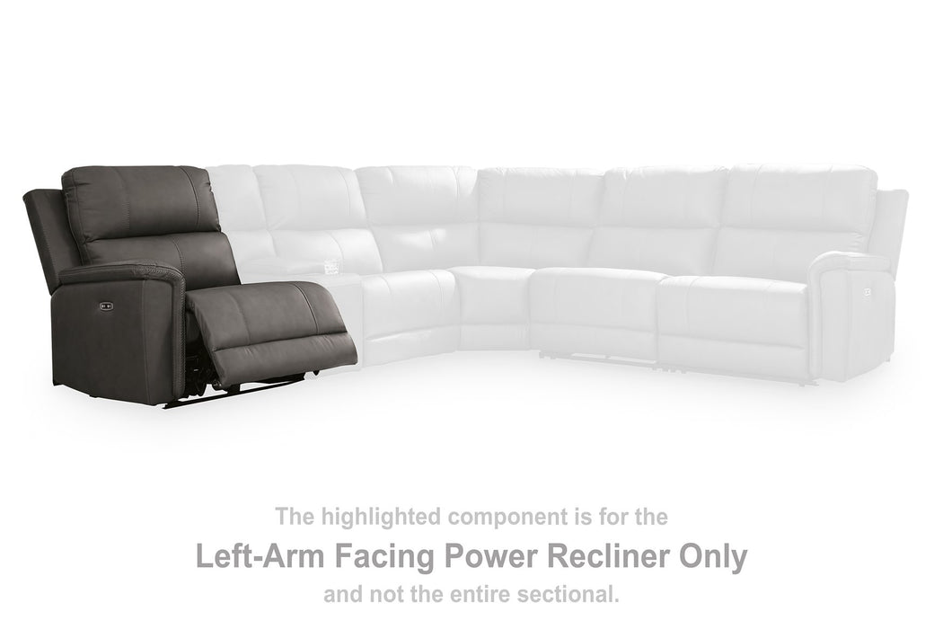 Bleckley Power Reclining Sectional - Valley Furniture (Rohnert Park, CA)
