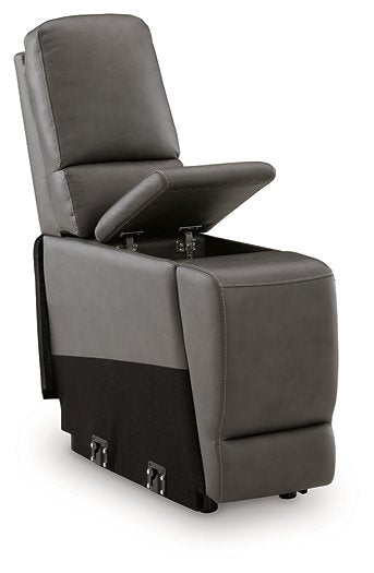 5Z - Pittson Power Reclining Sectional - Valley Furniture (Rohnert Park, CA)