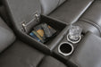 5Z - Pittson Power Reclining Sectional Loveseat with Console - Valley Furniture (Rohnert Park, CA)
