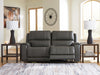 5Z - Pittson Power Reclining Sectional Loveseat - Valley Furniture (Rohnert Park, CA)