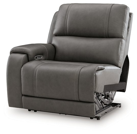 5Z - Pittson Power Sectional Reclining Sofa - Valley Furniture (Rohnert Park, CA)