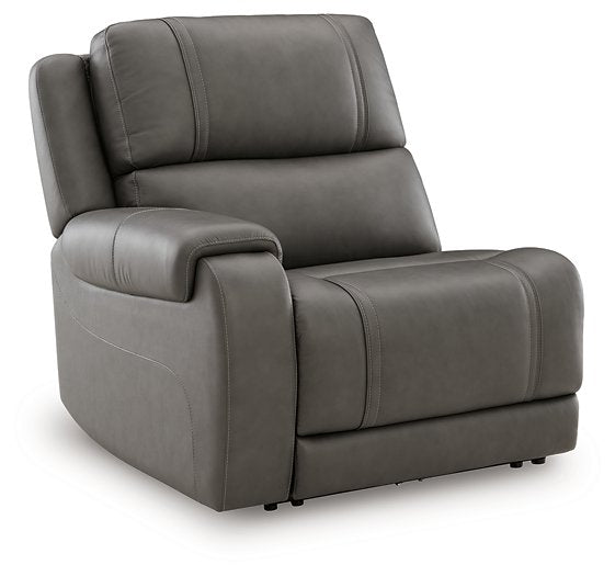 5Z - Pittson Power Sectional Reclining Sofa - Valley Furniture (Rohnert Park, CA)