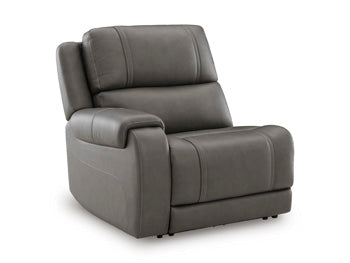 5Z - Pittson Power Reclining Sectional Loveseat - Valley Furniture (Rohnert Park, CA)