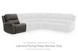 5Z - Pittson Power Reclining Sectional Loveseat with Console - Valley Furniture (Rohnert Park, CA)