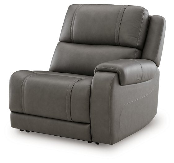 5Z - Pittson Power Sectional Reclining Sofa - Valley Furniture (Rohnert Park, CA)