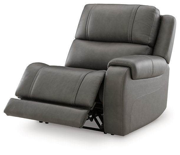 5Z - Pittson Power Sectional Reclining Sofa - Valley Furniture (Rohnert Park, CA)