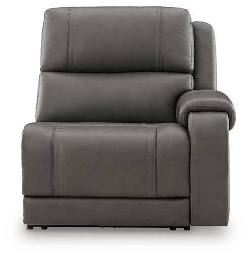 5Z - Pittson Power Sectional Reclining Sofa - Valley Furniture (Rohnert Park, CA)