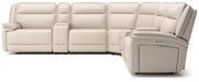 Double Deal Reclining Sectional with 2 Consoles - Valley Furniture (Rohnert Park, CA)