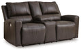 Boxmere Power Reclining Loveseat with Console - Valley Furniture (Rohnert Park, CA)