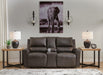 Boxmere Power Reclining Loveseat with Console - Valley Furniture (Rohnert Park, CA)