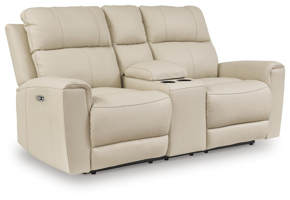 Dahlmoore Power Reclining Loveseat with Console - Valley Furniture (Rohnert Park, CA)