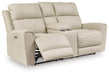 Dahlmoore Power Reclining Loveseat with Console - Valley Furniture (Rohnert Park, CA)